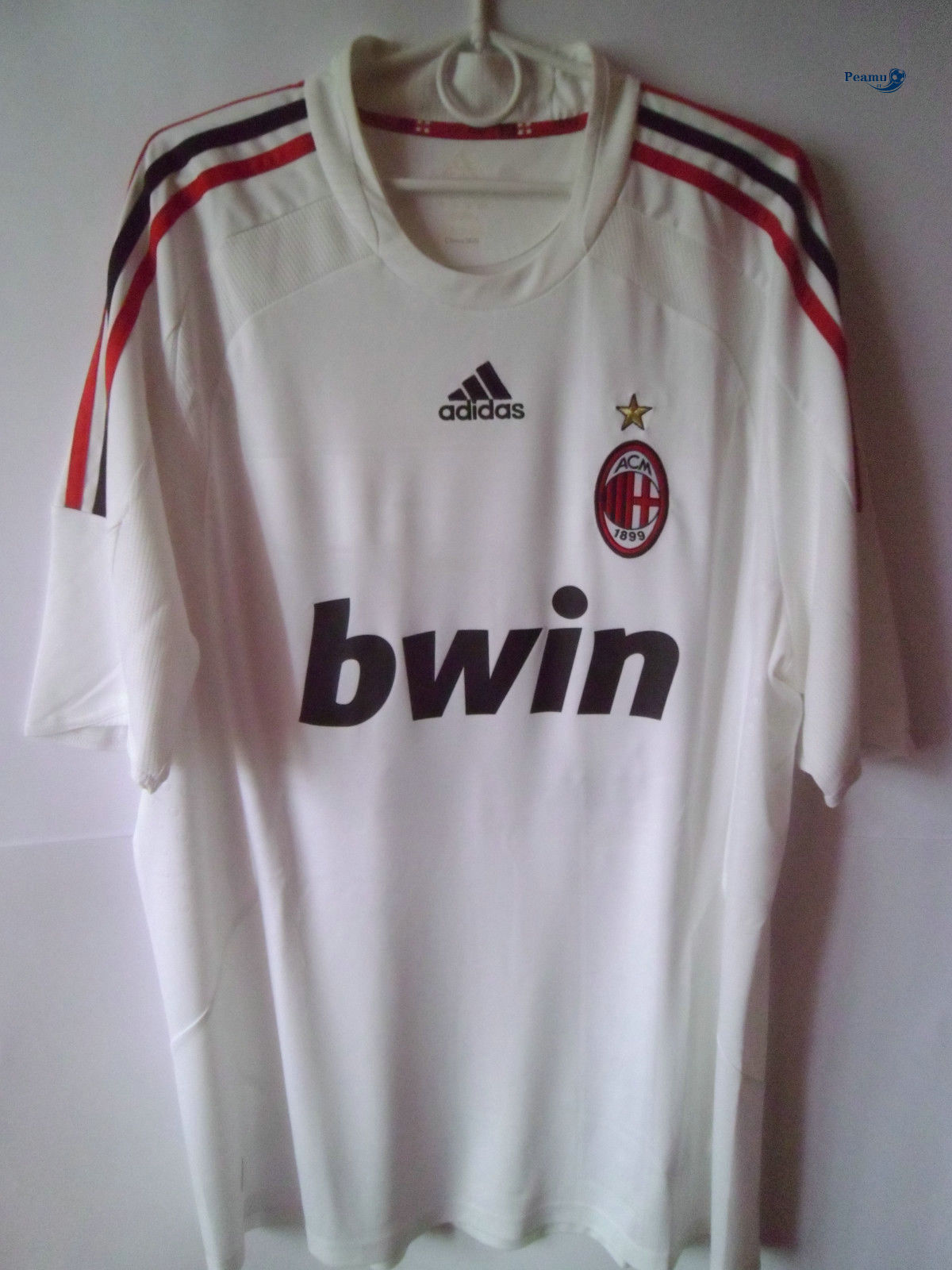 Classico Maglie AC Milan Seconda Bianco 2008-09