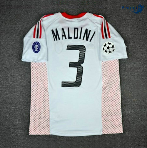 Classico Maglie AC Milan Seconda (3 Paolo Maldini) 2002-03