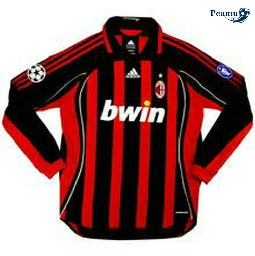 Classico Maglie AC Milan Manica lunga Prima 2006-07