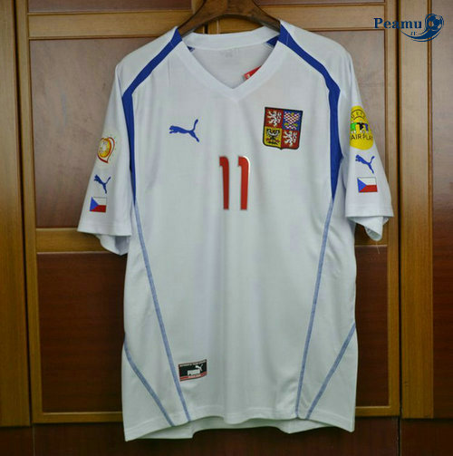 Classico Maglie Ceca Seconda (11 Nedved) Coppa Europa 2004