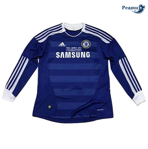 Classico Maglie Chelsea Manica lunga Azzurro 2011-2012