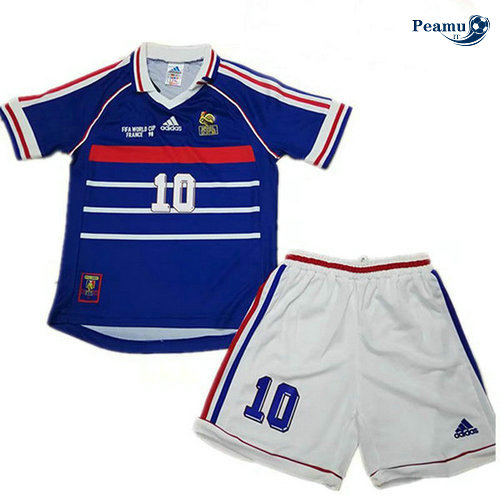 Classico Maglie Francia Bambino Prima 1998