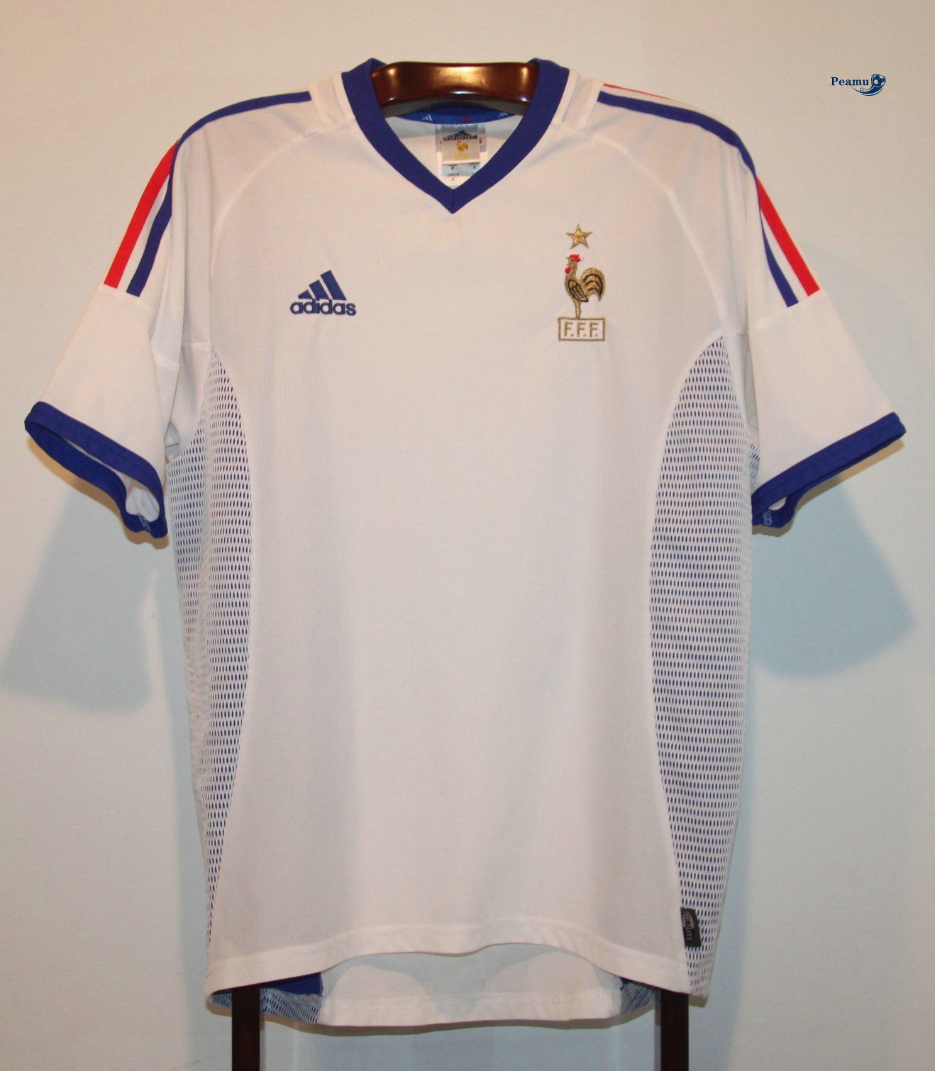 Classico Maglie Francia Seconda Coppa Del Mondo 2002