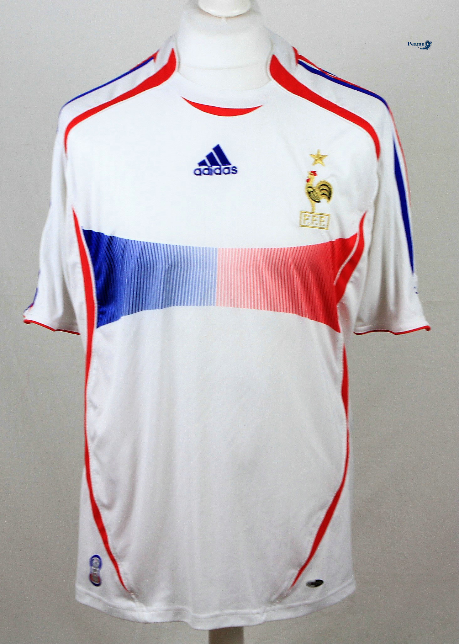 Classico Maglie Francia Seconda Coppa Del Mondo 2006-07