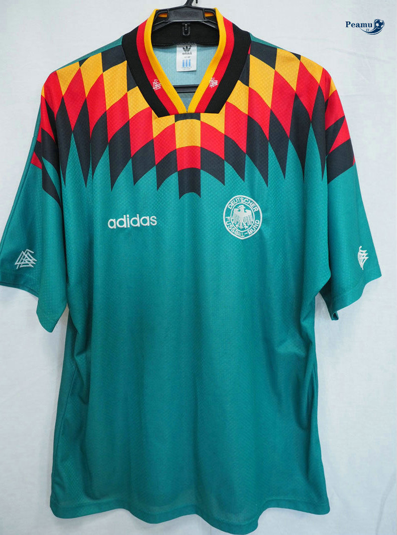 Classico Maglie Germania Seconda Verde 1994