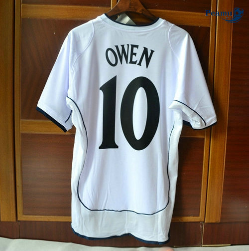 Classico Maglie Inghilterra Prima (10 Owen) Coppa Del Mondo 2002