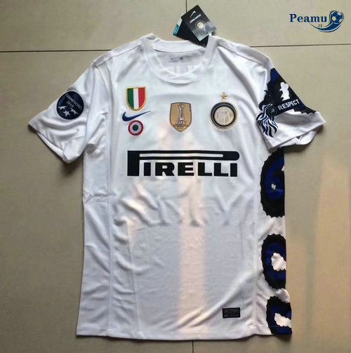 Classico Maglie Inter Milan Seconda Bianco 2010-11