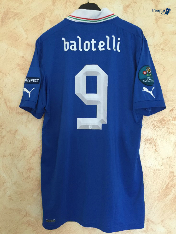Classico Maglie Italia Prima (9 Balotelli) 2012-2013
