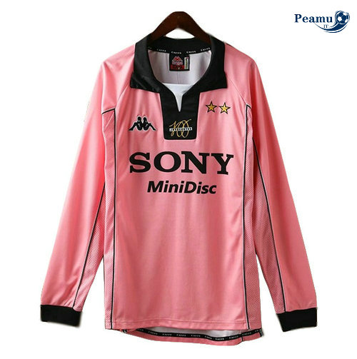 Classico Maglie Juventus Manica lunga Rosa 1998
