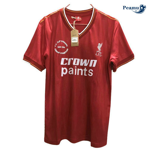 Classico Maglie Liverpool Rosso 1985-1986