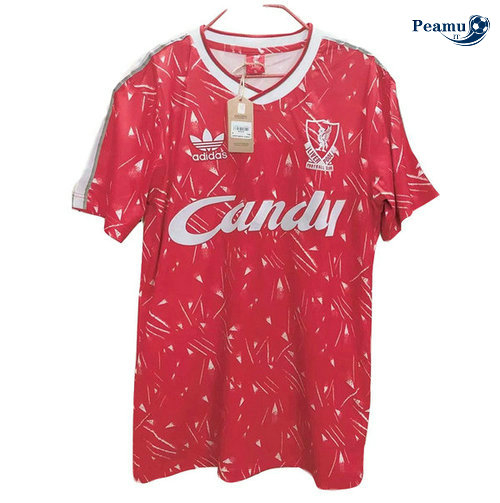 Classico Maglie Liverpool Rosso 1989