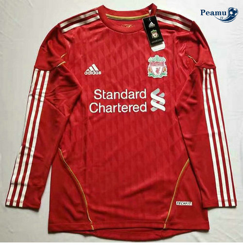 Classico Maglie Liverpool Manica lunga Prima 2011-2012