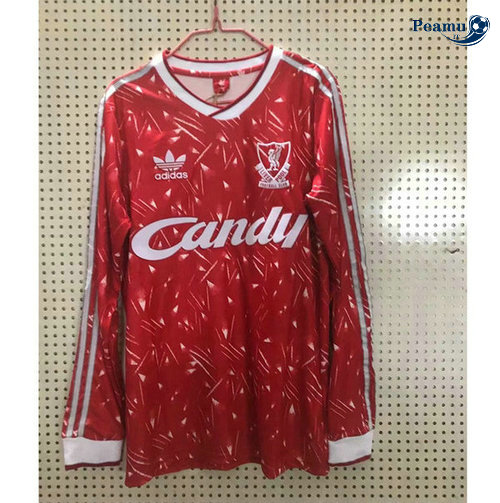 Classico Maglie Liverpool Prima Manica lunga 1989