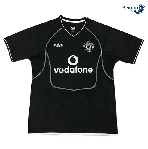 Classico Maglie Manchester United Nero 2000-2002