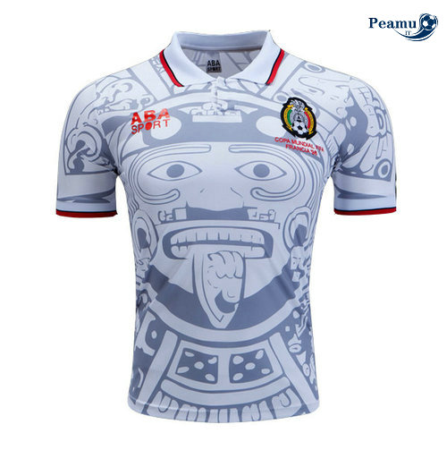 Classico Maglie Messico Seconda Bianco 1998