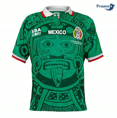 Classico Maglie Messico Prima Verde 1998