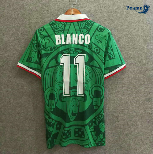 Classico Maglie Messico Prima Verde (11 Biancoo) 1998