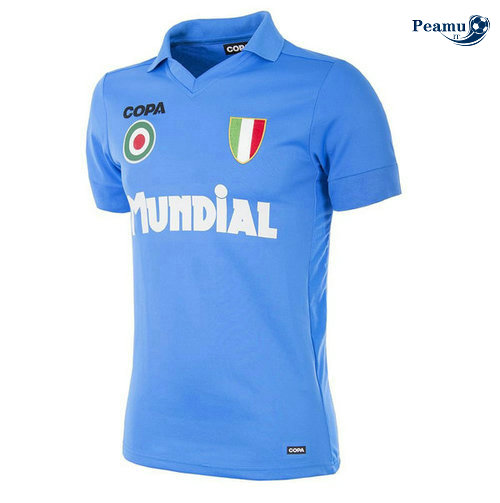 Classico Maglie Napoli Azzurro 1987-88