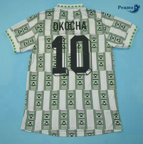 Classico Maglie Nigeria Prima (10 OKOCHA) Coppa Del Mondo 1994