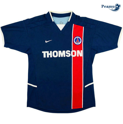 Classico Maglie PSG Prima Azzurro 2002-03