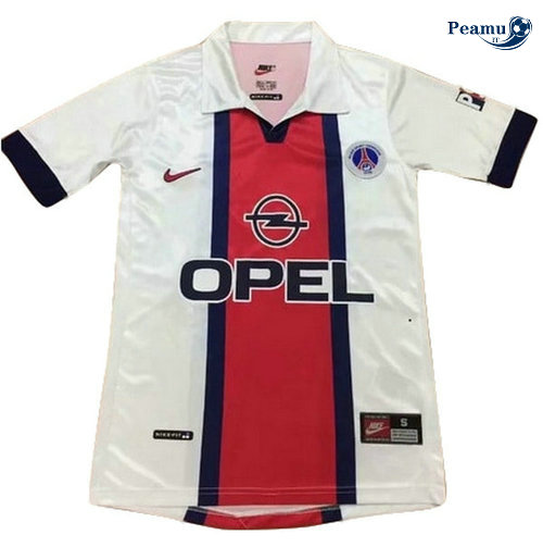 Classico Maglie PSG Bianco/Rosso 1998
