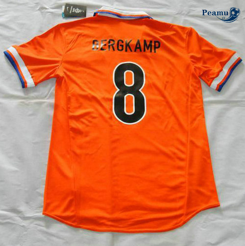 Classico Maglie Paesi Bassi Prima (8 Bergkamp) 1997-98