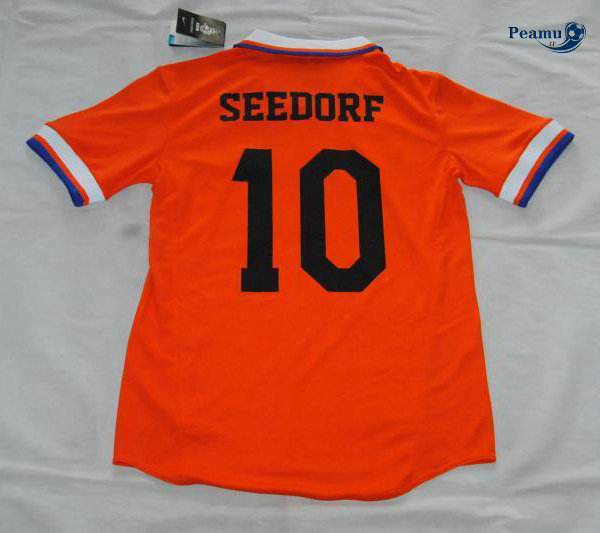 Classico Maglie Paesi Bassi Prima (10 Seedorf) 1997-98