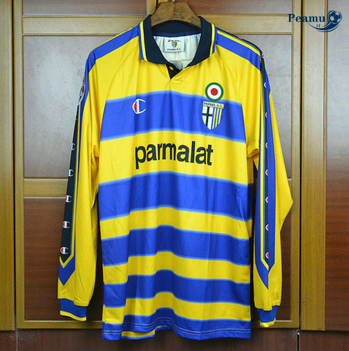 Classico Maglie Parma Calcio Manica lunga Prima 1999-00