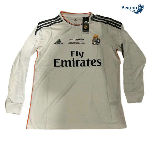 Classico Maglie Real Madrid Champions League Manica lunga 2014