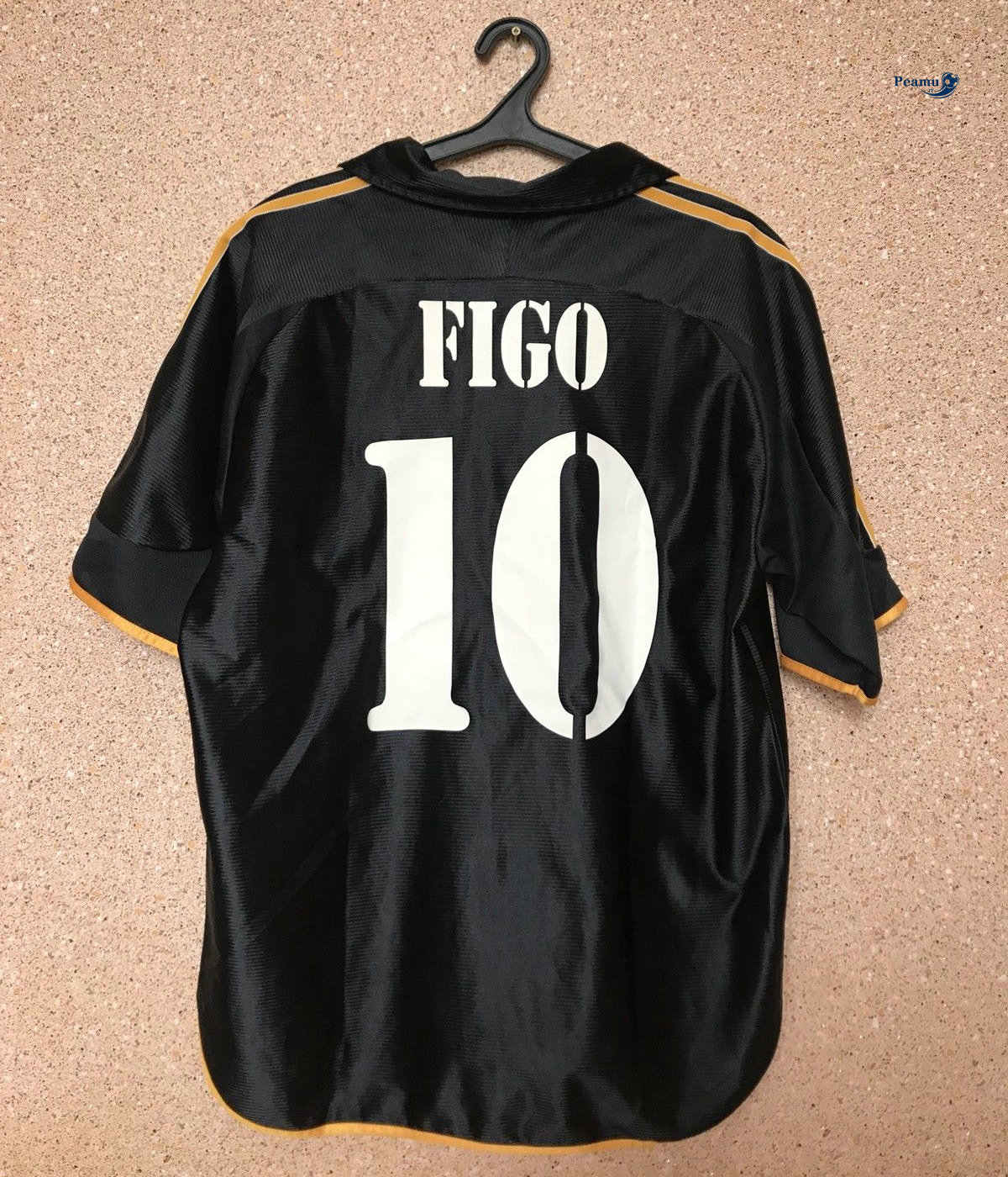 Classico Maglie Real Madrid Nero (10 Figo) 1999-00