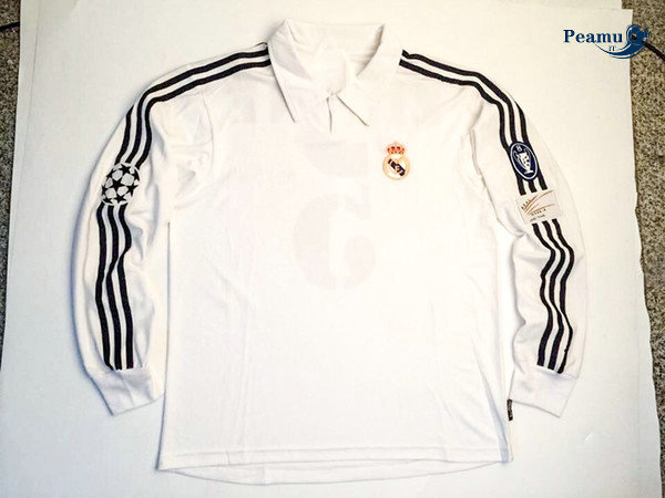 Classico Maglie Real Madrid Manica lunga 2002-03