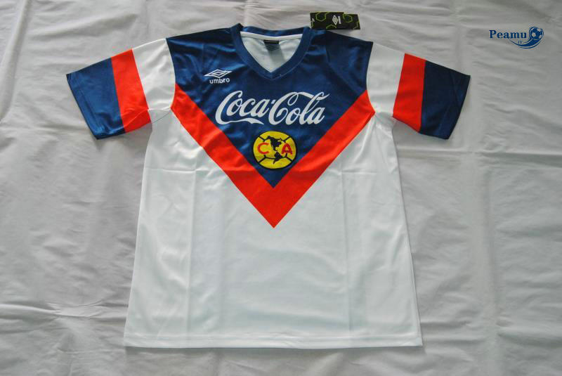 Classico Maglie Stati Uniti Seconda Bianco 1990