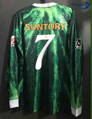 Classico Maglie Verdy Kawasaki Manica lunga Prima (7 BISMARCK) 1993-95