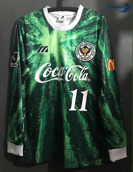 Classico Maglie Verdy Kawasaki Manica lunga Prima (11 Kazu) 1993-95