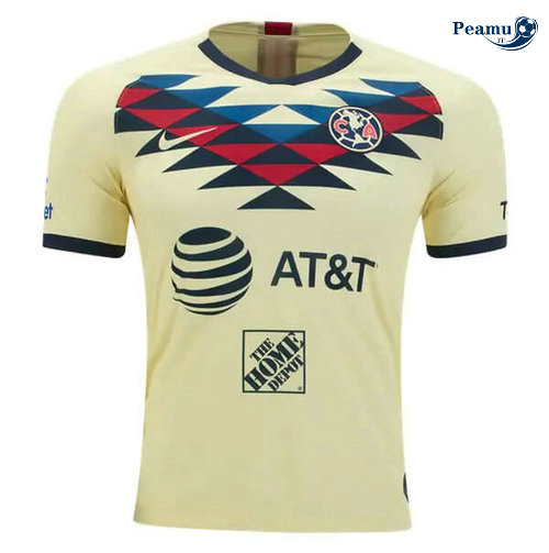 Maglia Calcio CF American Prima Giallo 2019-2020