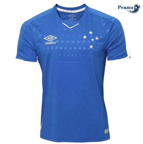 Maglia Calcio Cruzeiro Prima Azzurro 2019-2020