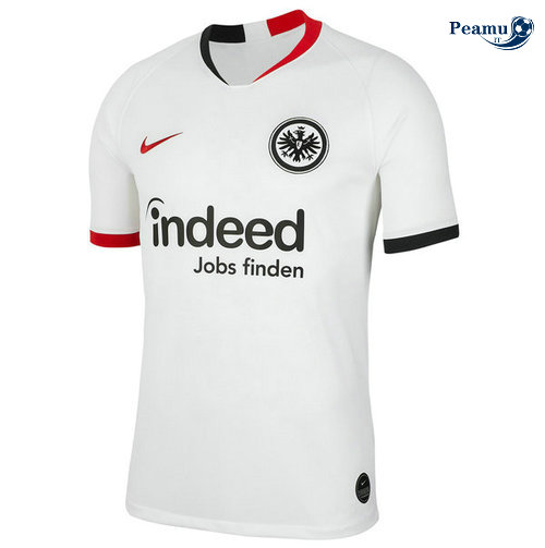 Maglia Calcio Eintracht Frankfurt Seconda Bianco 2019-2020