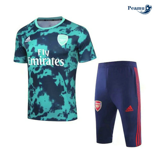 Kit Maglia Formazione Arsenal + Pantaloni Azzurro 2019-2020