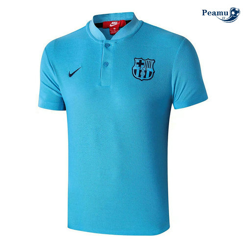 Barcellona POLO Azzurro 2019-2020 M013