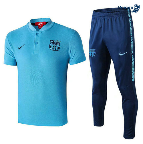 Barcellona POLO Azzurro 2019-2020