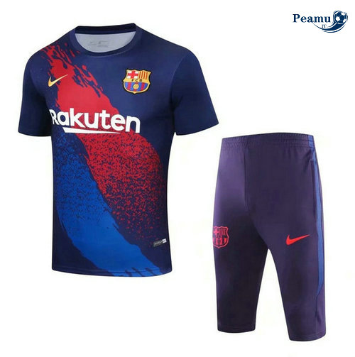 Kit Maglia Formazione Barcellona + Pantaloni Porpora 2019-2020