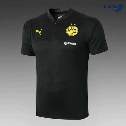 Kit Maglia Formazione Borussia Dortmund + Pantaloni Nero 2019-2020 M016