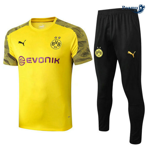 Kit Maglia Formazione Borussia Dortmund + Pantaloni Giallo/Nero 2019-2020