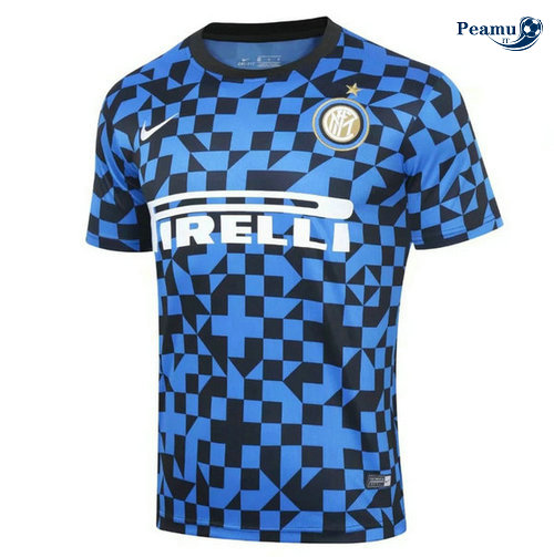 Kit Maglia Formazione Inter Milan + Pantaloni Azzurro/Nero 2019-2020 M021