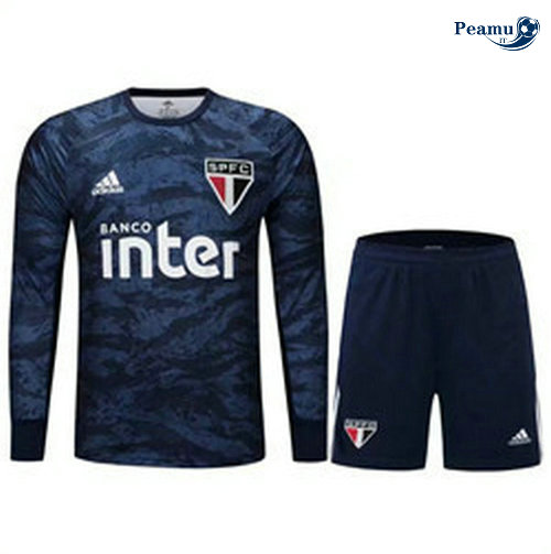 Sao Paulo Portiere Manica lunga Blu navy 2019-2020