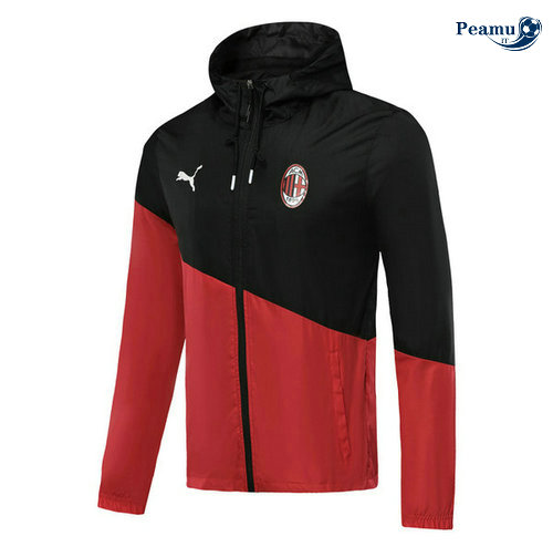 Giacca A Vento AC Milan Nero/Rosso 2019-2020