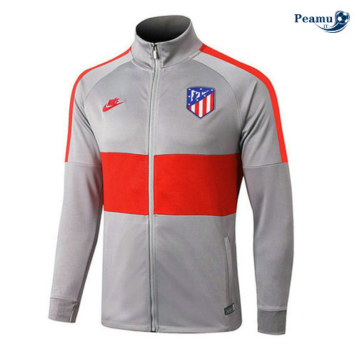 Giacca Calcio Atletico Madrid Grigio/Rosso 2019-2020