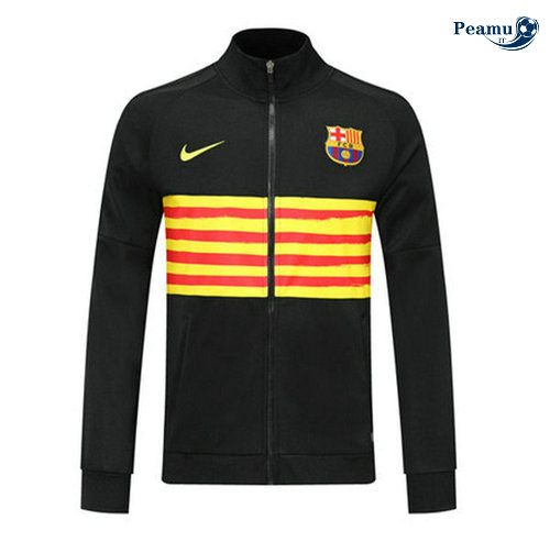 Giacca Calcio Barcellona Nero/Giallo 2019-2020