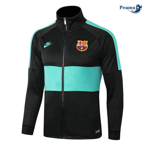 Giacca Calcio Barcellona Nero/Blu 2019-2020