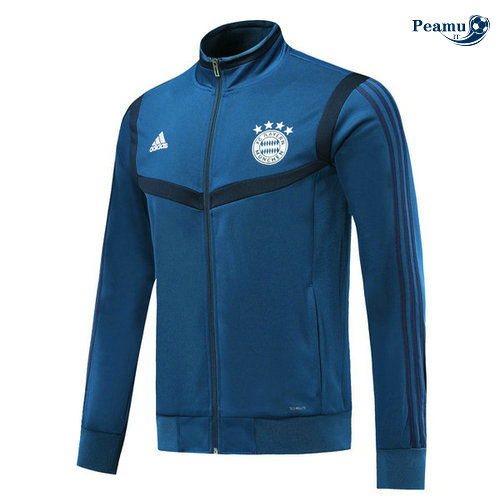 Giacca Calcio Bayern Monaco Blu navy 2019-2020